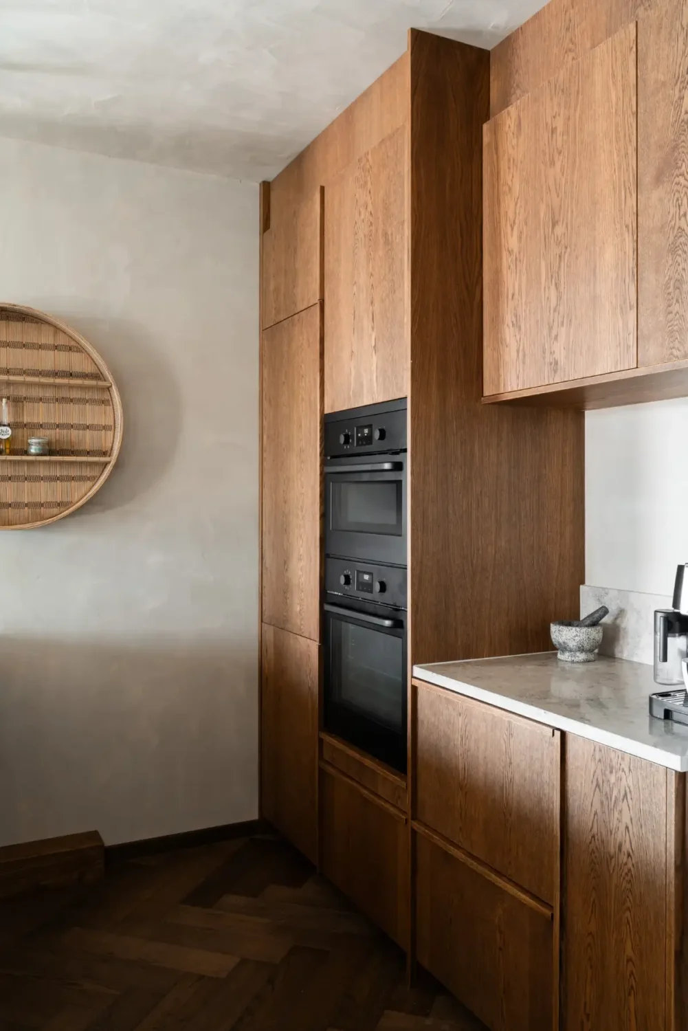 oak kitchen