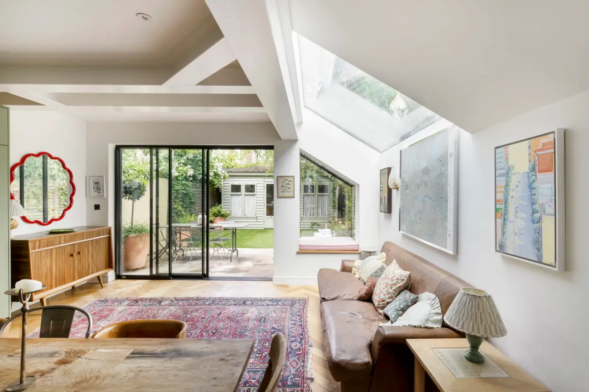 sitting area extension skylights